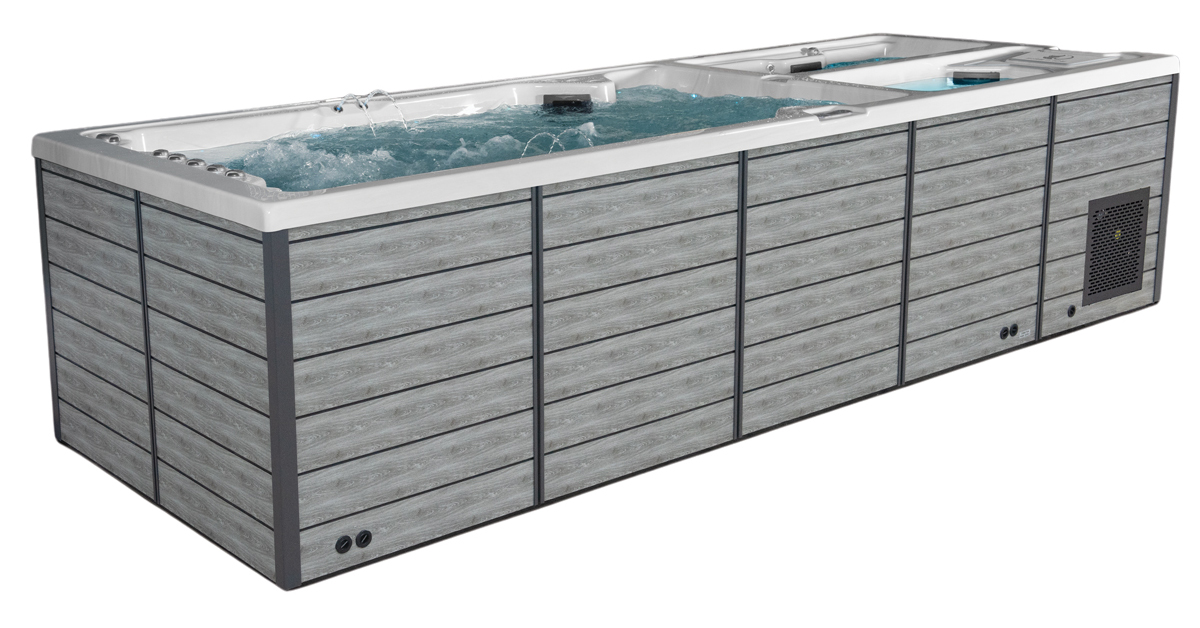 Triathlon Swim hot tub